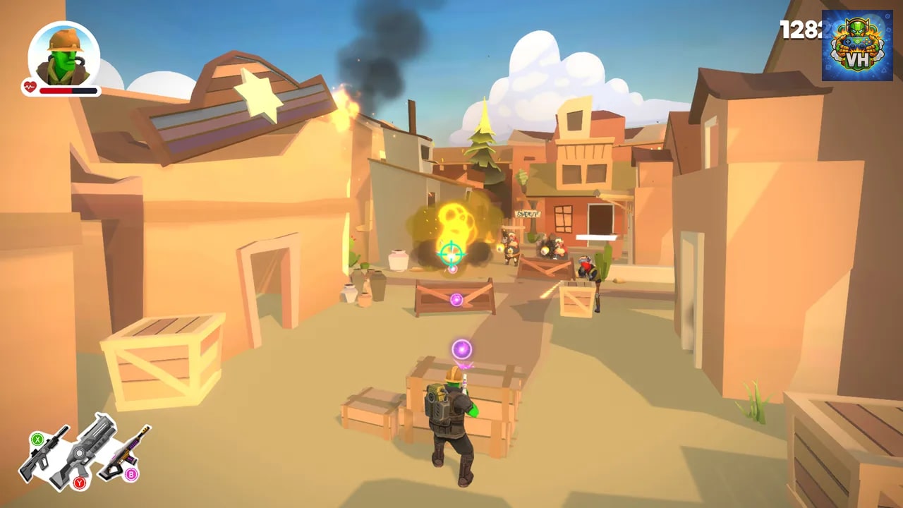 Green Soldiers Heroes Nintendo Switch - ảnh màn hình 6