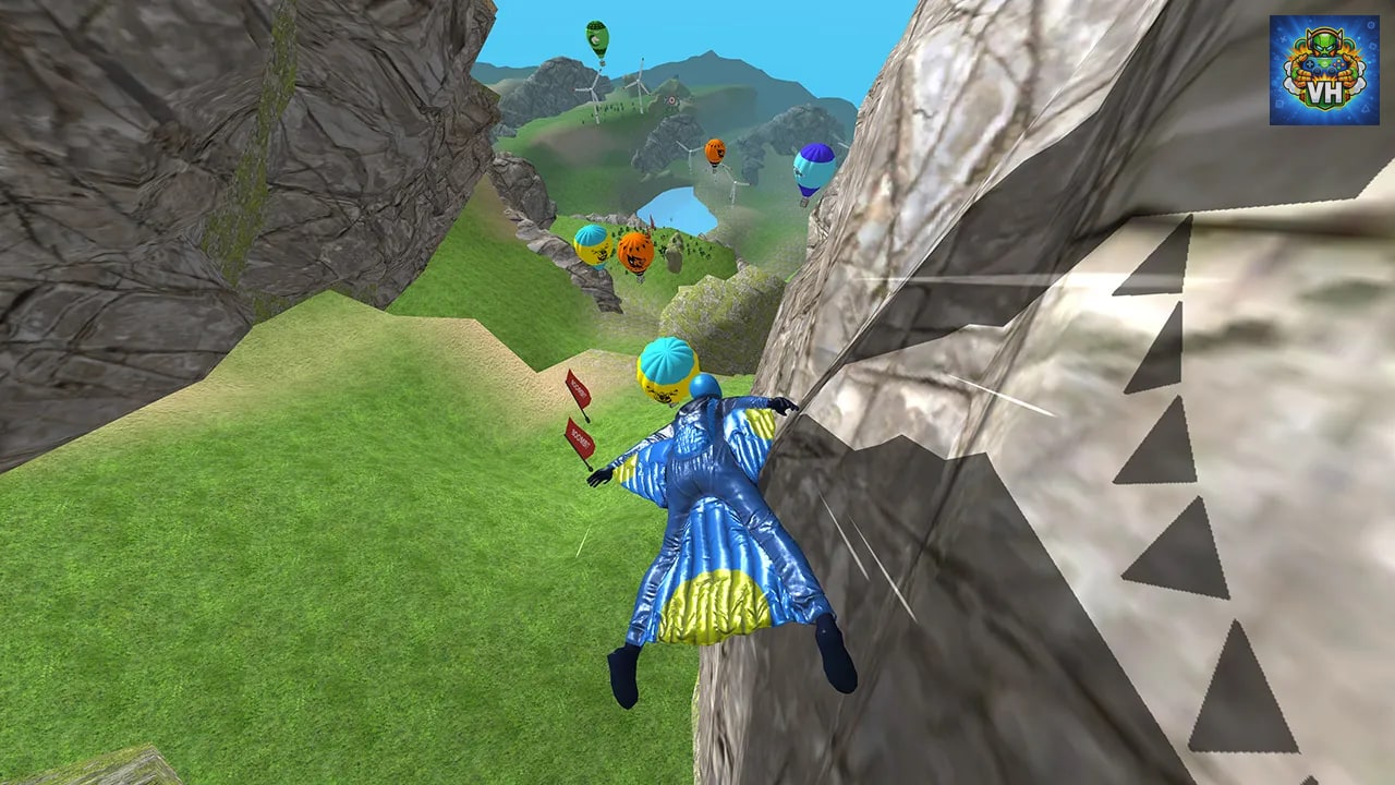 Base Jump Wing Suit Flying Nintendo Switch - ảnh màn hình 1
