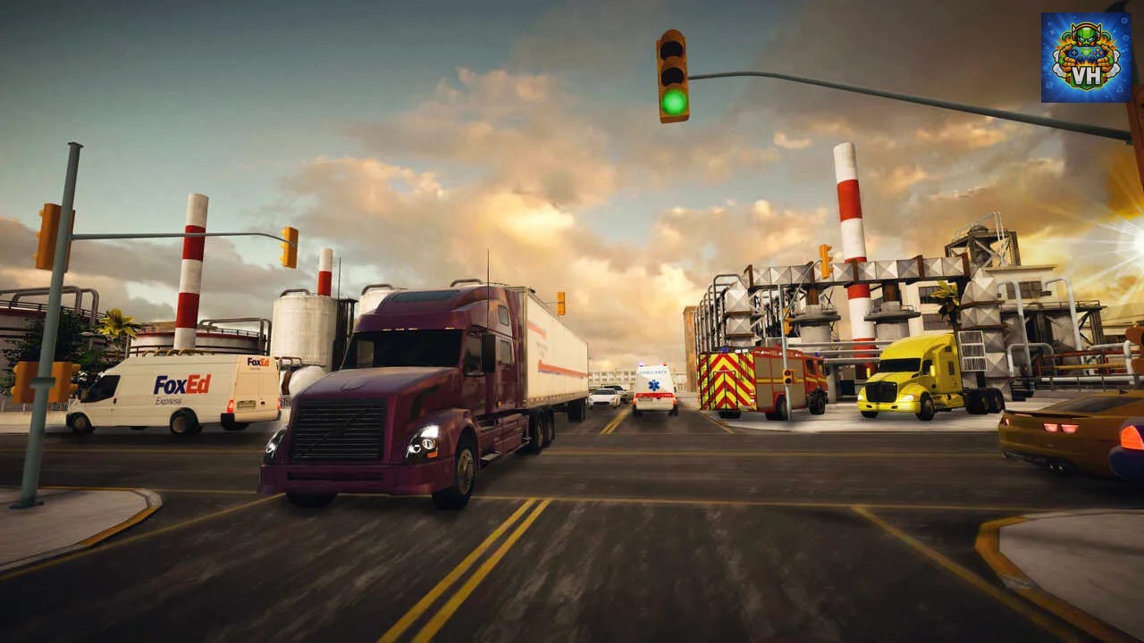 Truck Simulator 2024 - USA Driver Zone Nintendo Switch - ảnh màn hình 6