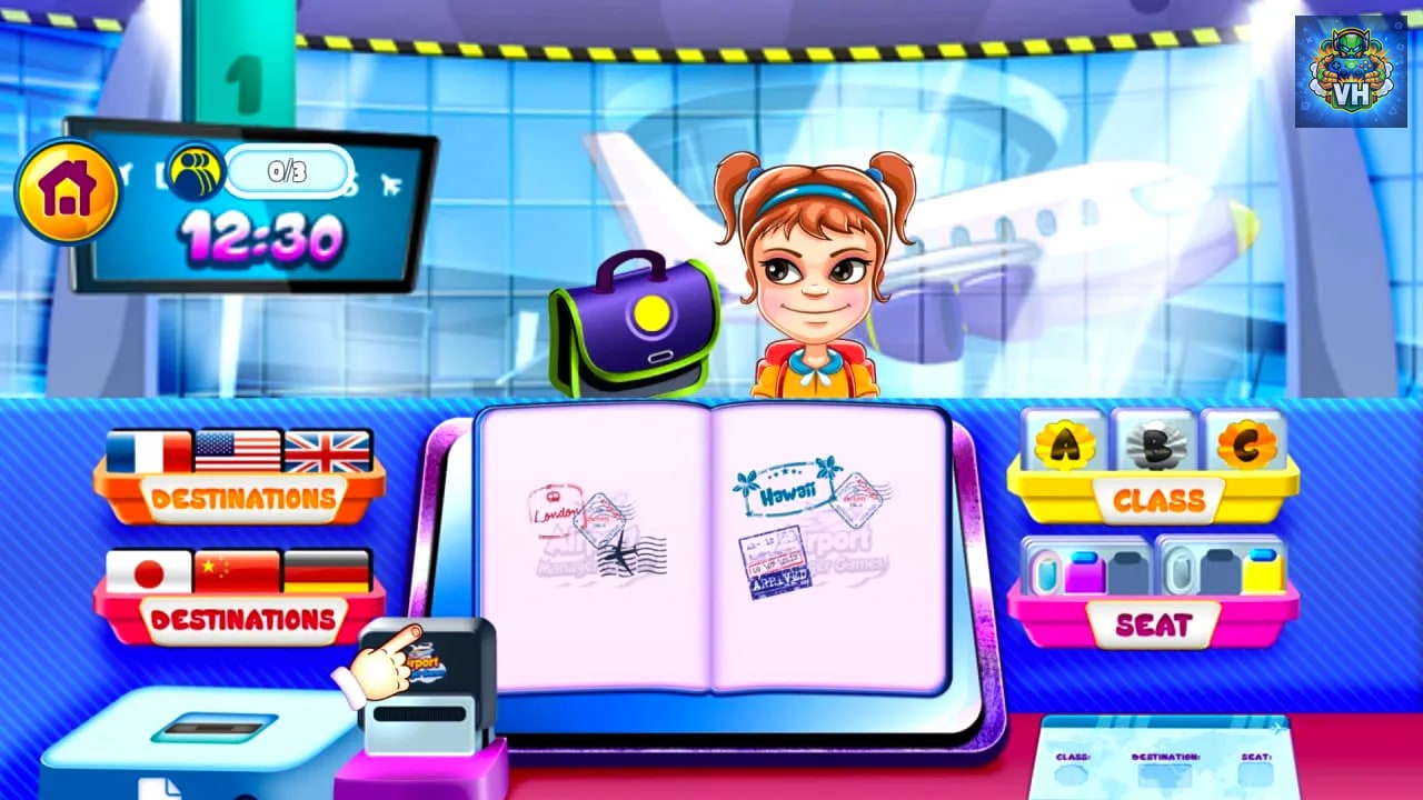 Airport Flight Administrator Simulator & Air Traffic-Sky Airplane Sim Plane Games Nintendo Switch - ảnh màn hình 5