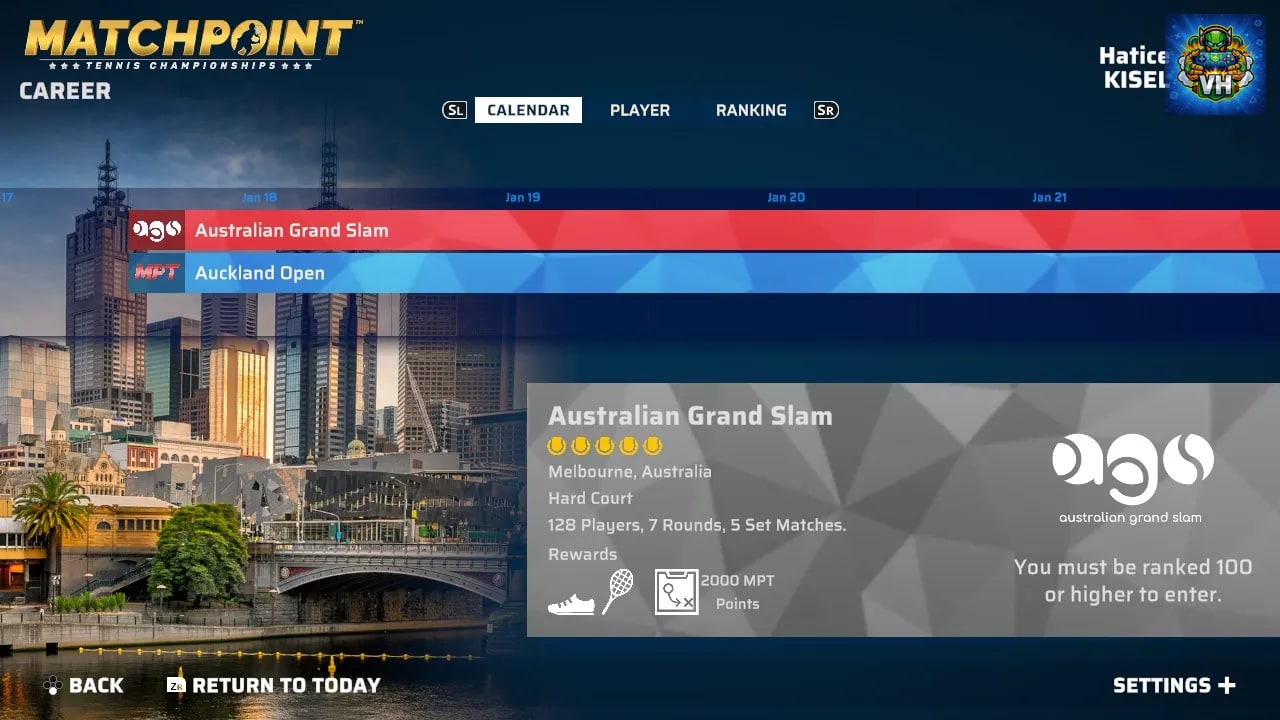 Matchpoint - Tennis Championships Nintendo Switch - ảnh màn hình 1
