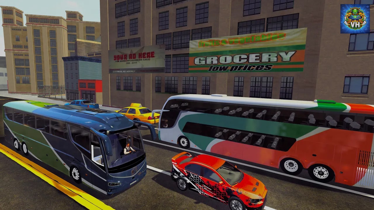 Bus Simulator 2023: City Driver Nintendo Switch - ảnh màn hình 1