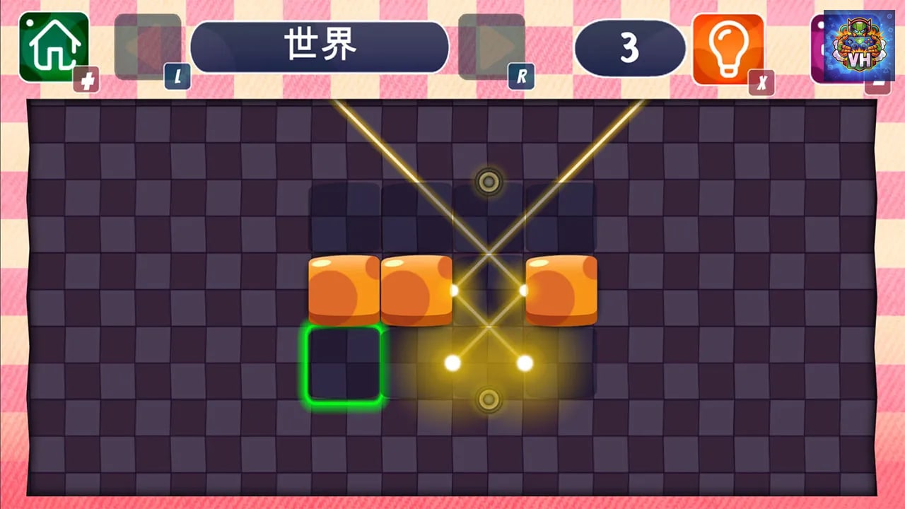 Laser Brain Puzzle: Classic Logic Arcade Nintendo Switch - ảnh màn hình 3