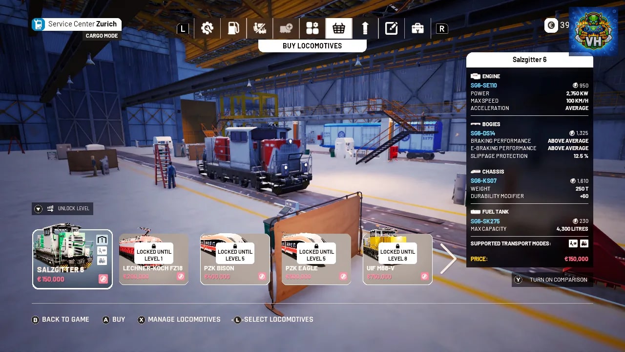 Train Life: A Railway Simulator Nintendo Switch - ảnh màn hình 1