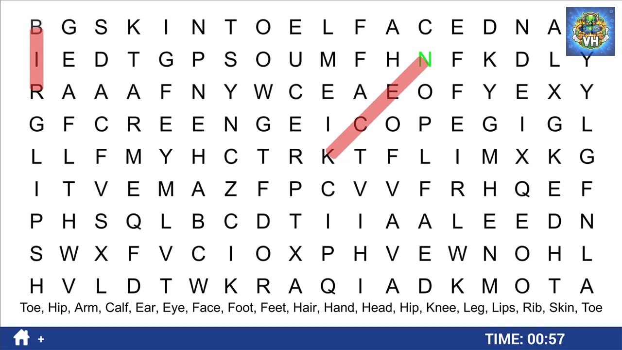 Word Search Puzzle: Find the Words! Nintendo Switch - ảnh màn hình 3