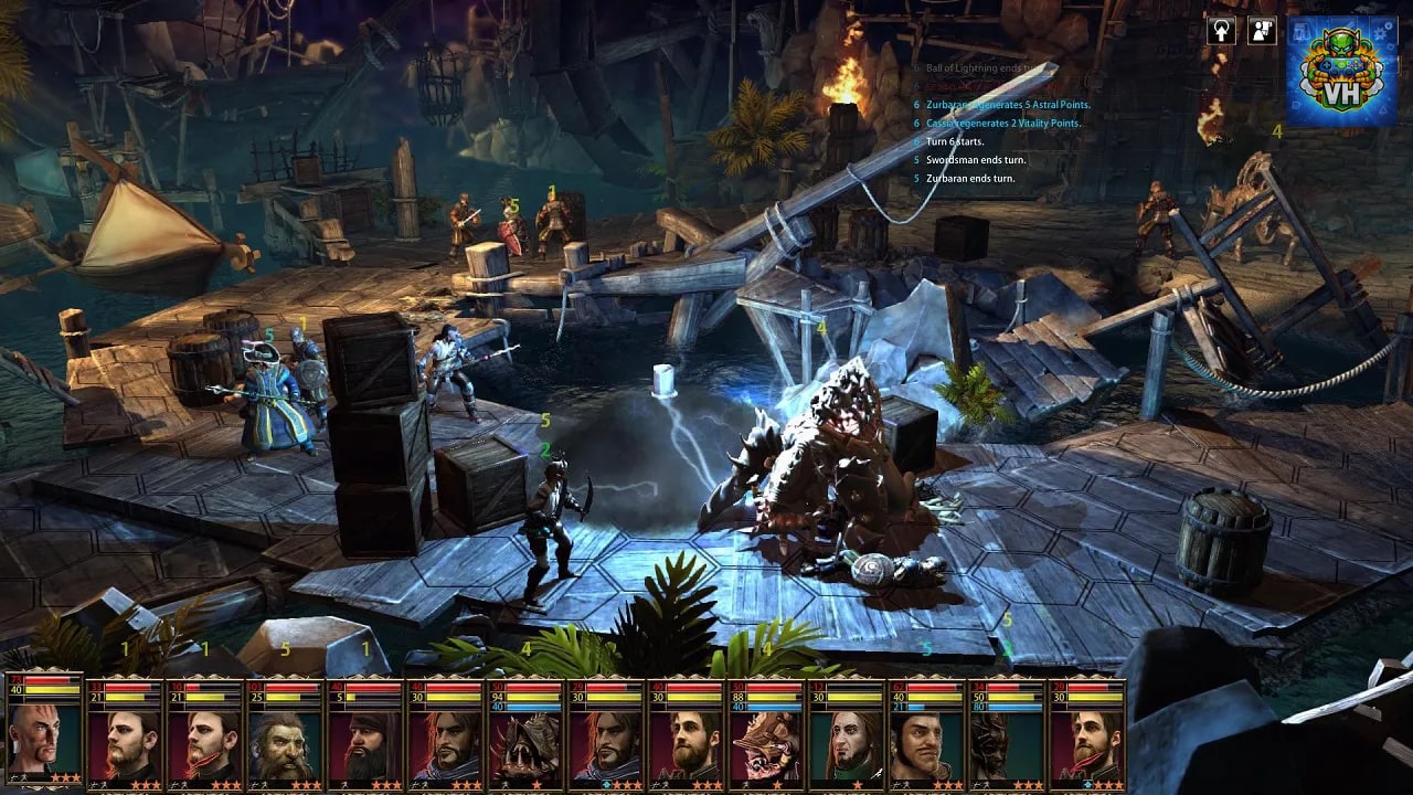 Blackguards 2 Nintendo Switch - ảnh màn hình 2