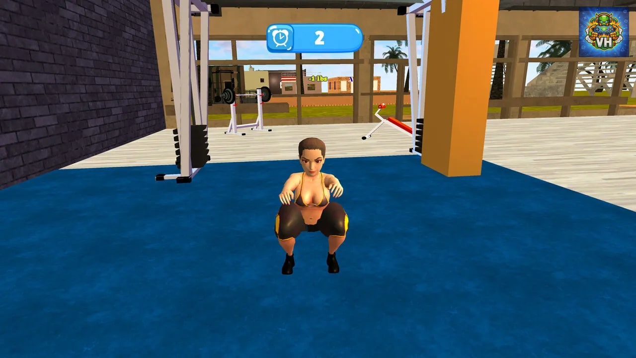 Hyper Gym Life 3D - Tough Guys Nintendo Switch - ảnh màn hình 6