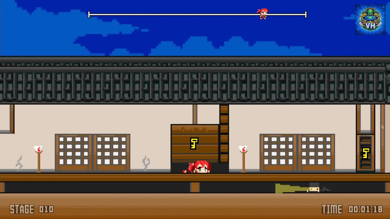 Pixel Game Maker Series Ninja Sneaking R Nintendo Switch - ảnh màn hình 1