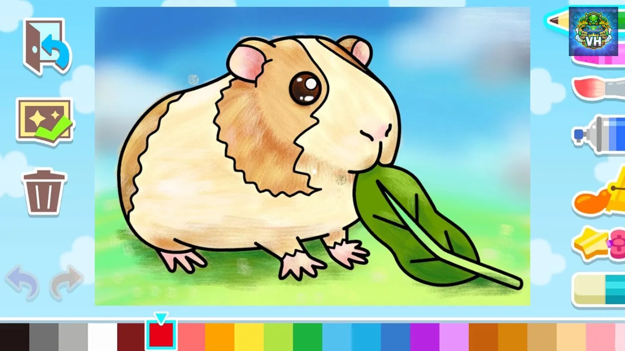 Coloring book series Zoo Nintendo Switch - ảnh màn hình 1