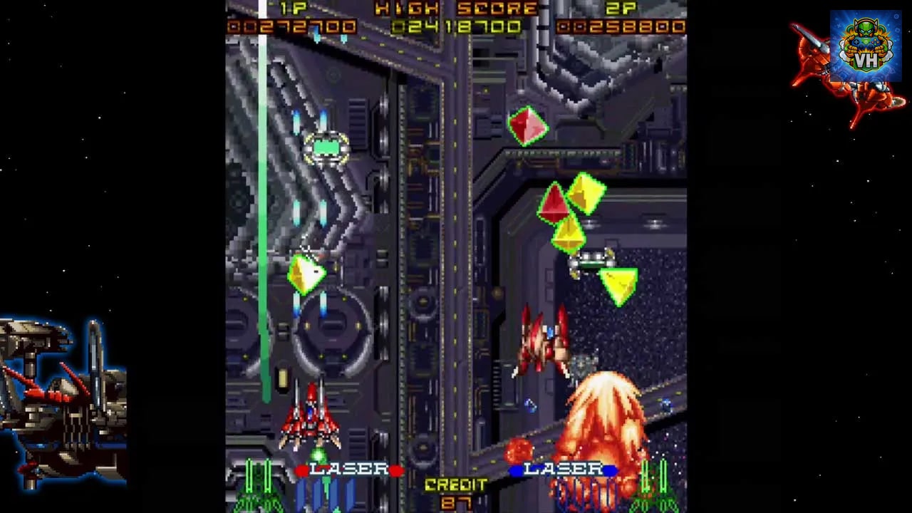 Layer Section™ & Galactic Attack™ S-Tribute Nintendo Switch - ảnh màn hình 3