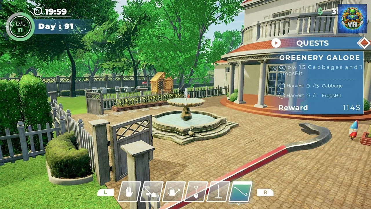 The Gardener Simulator - Plant, Grow, Decorate, Build Sim Nintendo Switch - ảnh màn hình 3