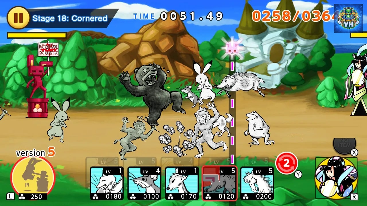 Choju Giga Wars Nintendo Switch - ảnh màn hình 5
