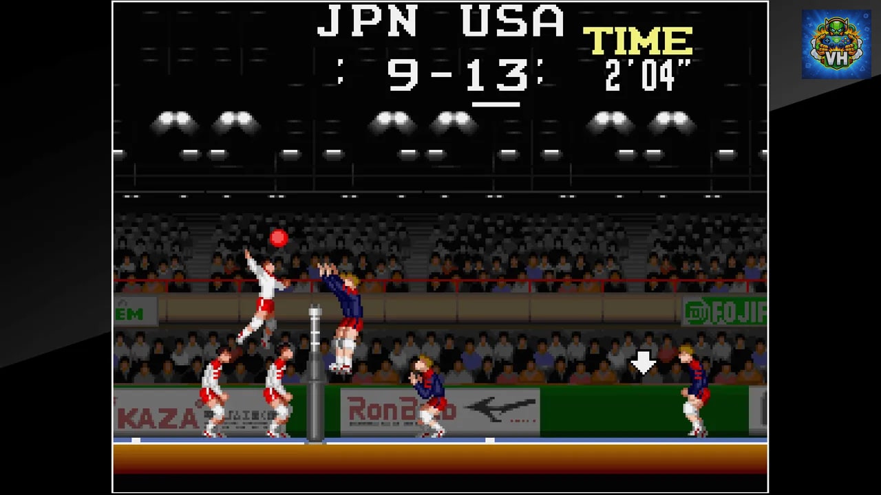 Arcade Archives Super Volleyball Nintendo Switch - ảnh màn hình 2
