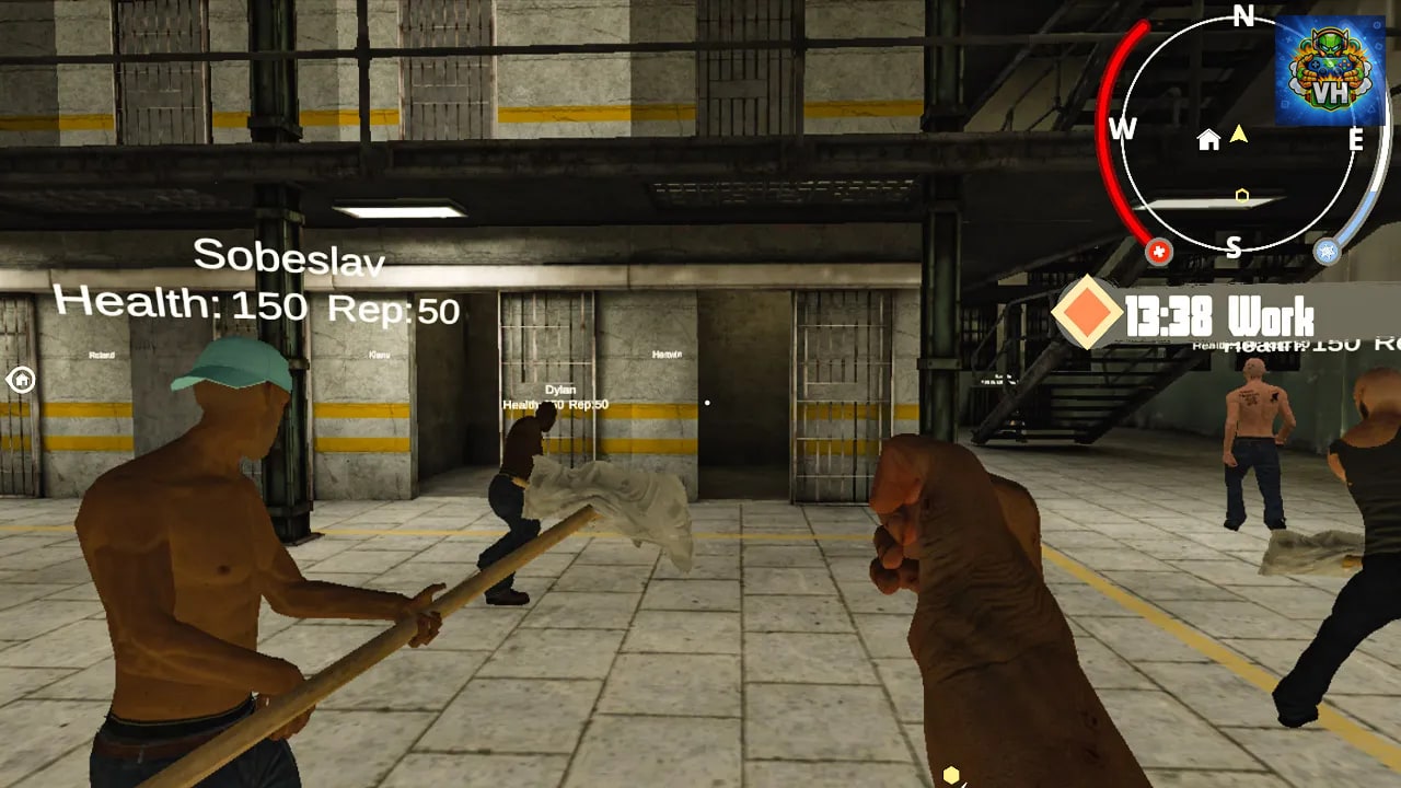 Prison Life Simulator Jail - Gangster Escape Games Scary Architect Battle Nintendo Switch - ảnh màn hình 5