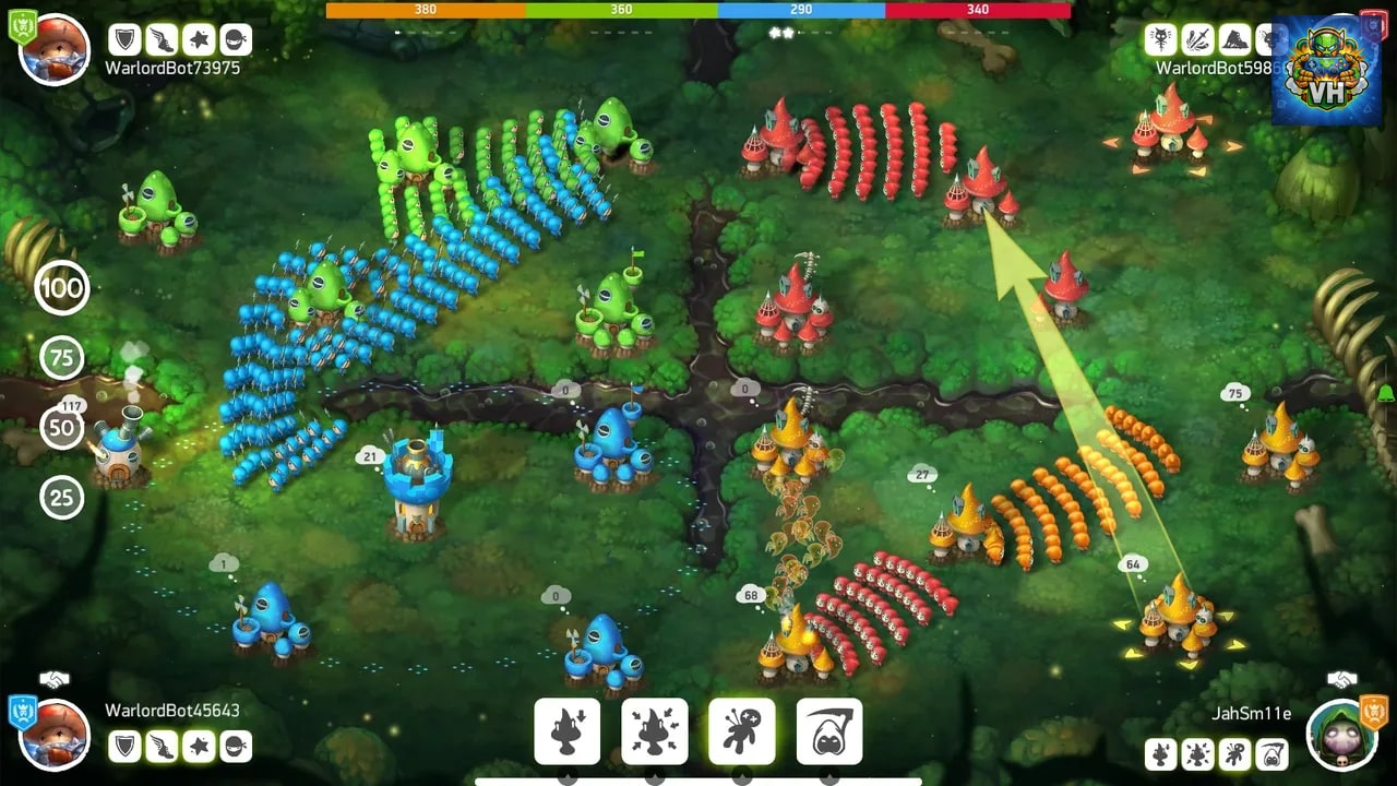 Mushroom Wars 2 Nintendo Switch - ảnh màn hình 4