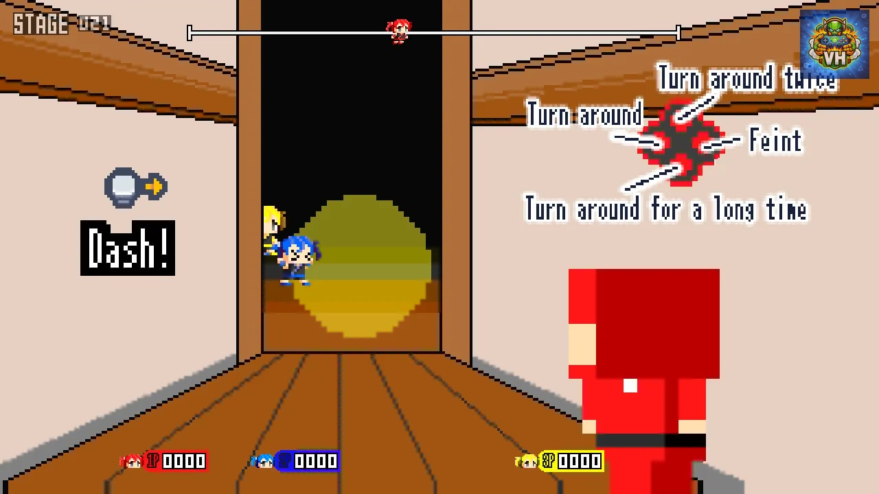 Pixel Game Maker Series Ninja Sneaking VS: Battle On The Couch Nintendo Switch - ảnh màn hình 4