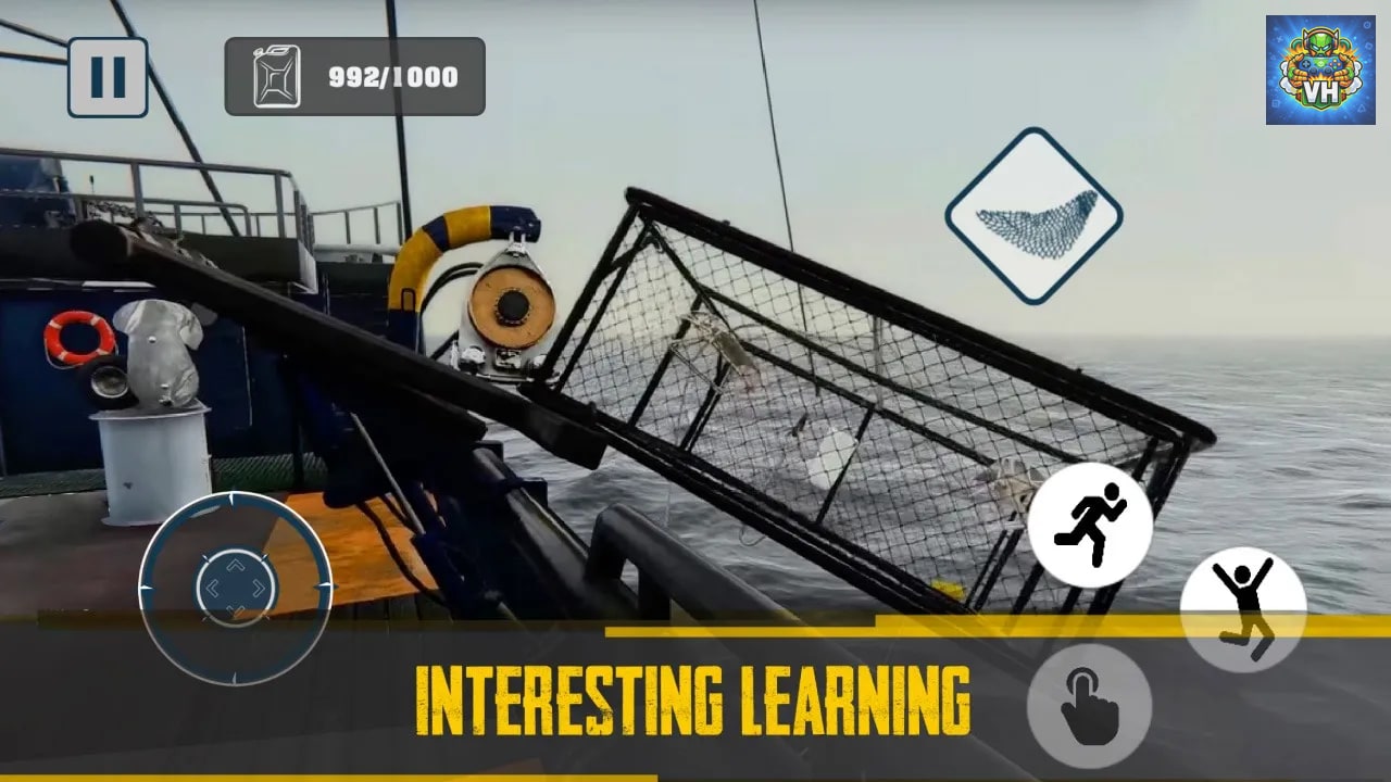 Deadliest Catch - Ocean Boat Driving & Fishing 2022 Simulator Nintendo Switch - ảnh màn hình 2