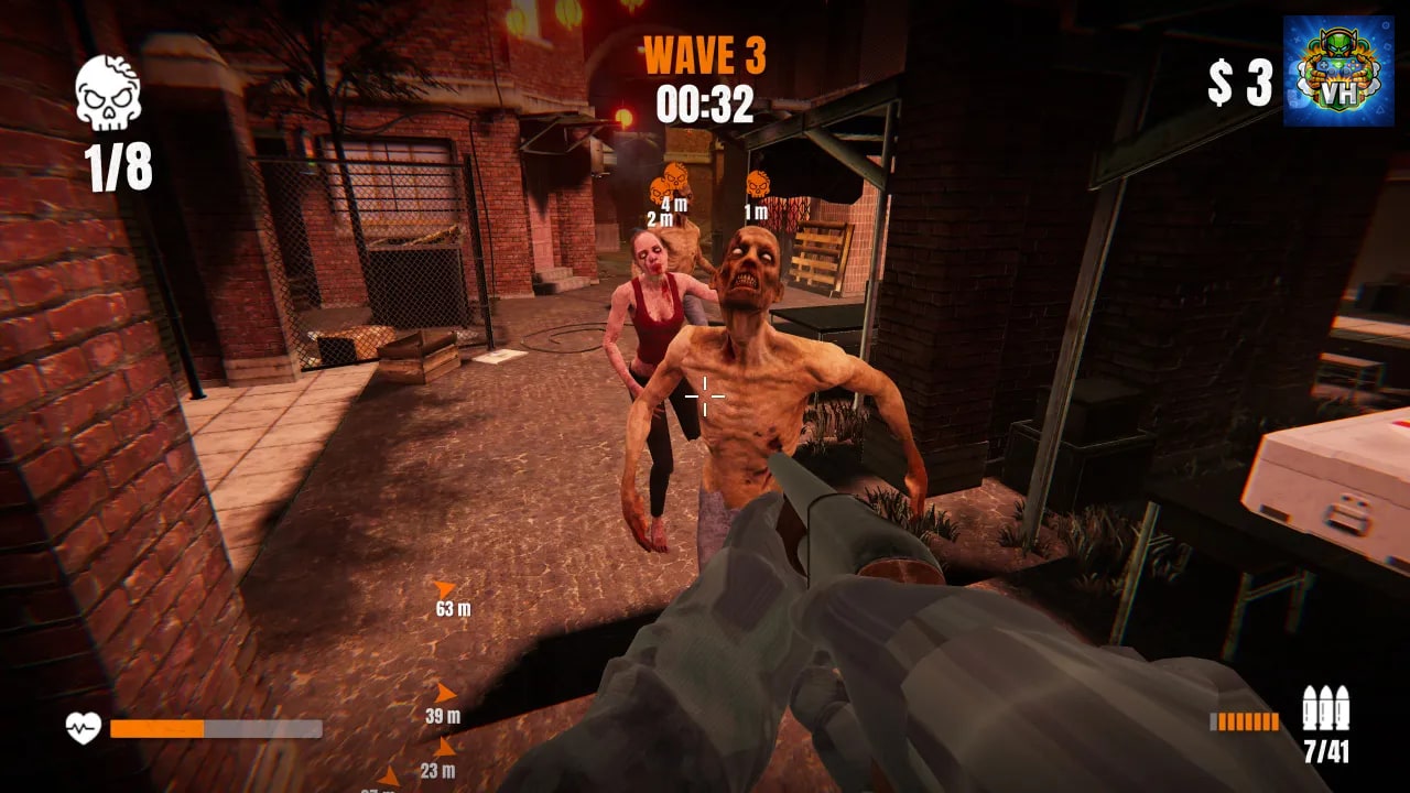 Favela Zombie Shooter Nintendo Switch - ảnh màn hình 1