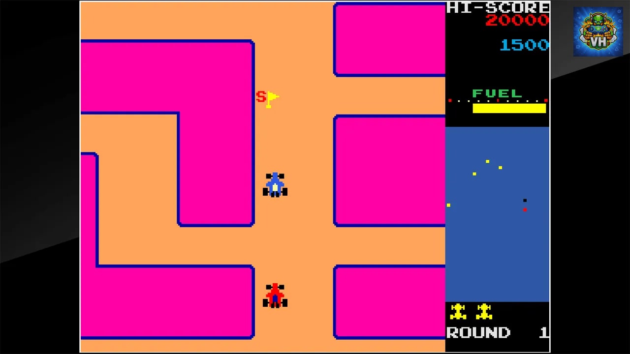 Arcade Archives NEW RALLY-X Nintendo Switch - ảnh màn hình 6