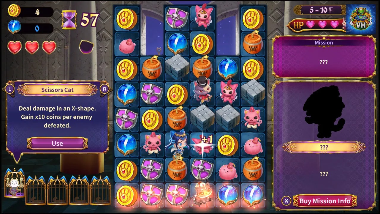 Persha and the Magic Labyrinth -Arabian Nyaights- Nintendo Switch - ảnh màn hình 2