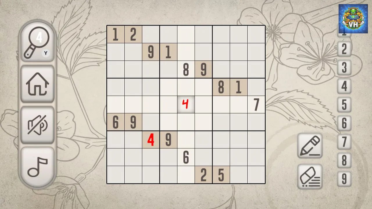 Sudoku: Casual Board Game Nintendo Switch - ảnh màn hình 4