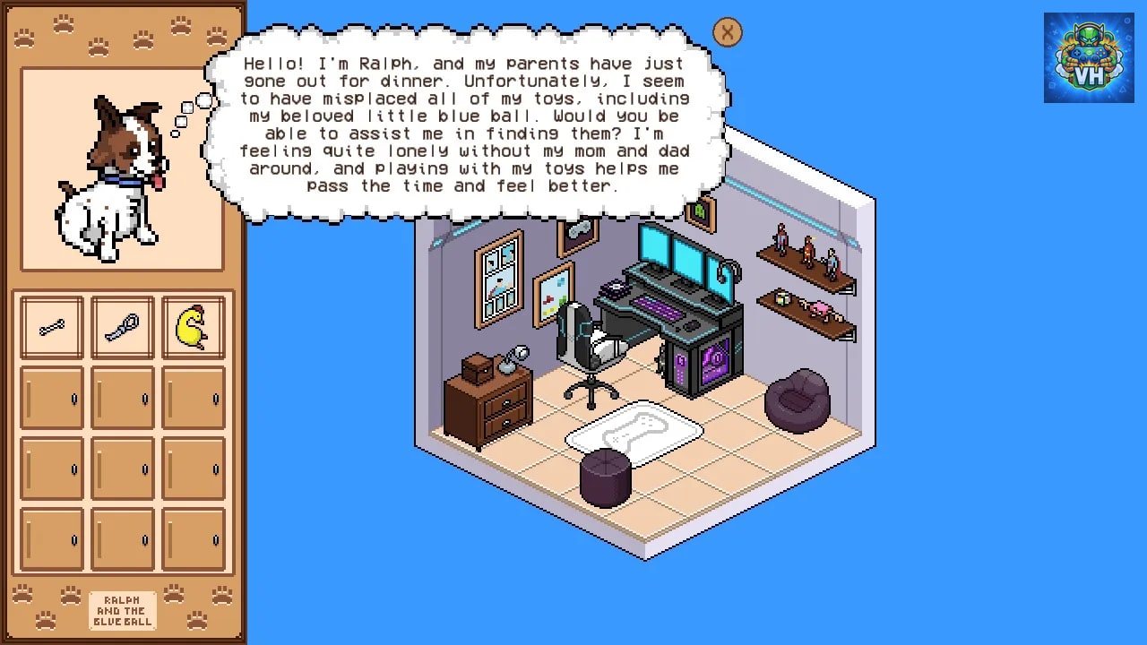 Ralph and the Blue Ball Nintendo Switch - ảnh màn hình 1