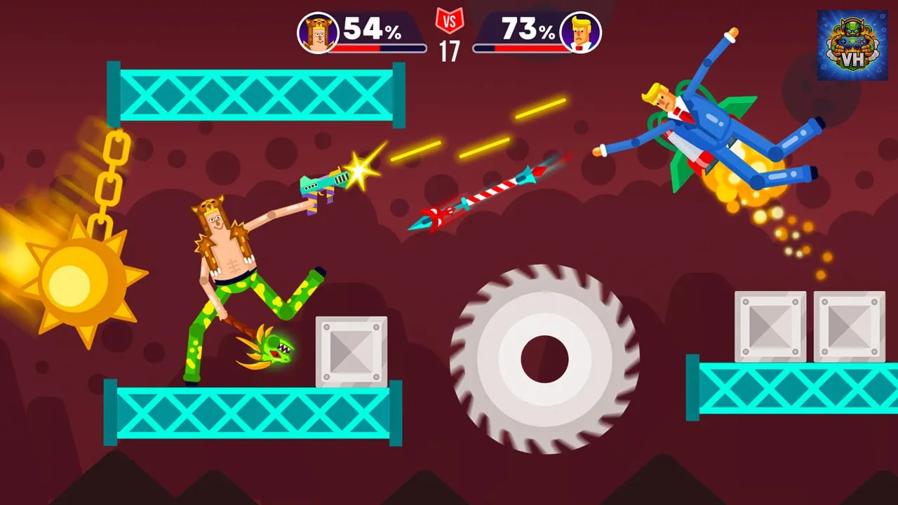 Ragdoll Rage: Heroes Arena Nintendo Switch - ảnh màn hình 2
