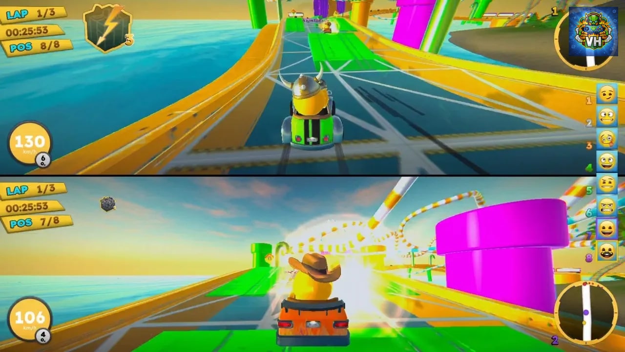 emoji Kart™ Racer Nintendo Switch - ảnh màn hình 3