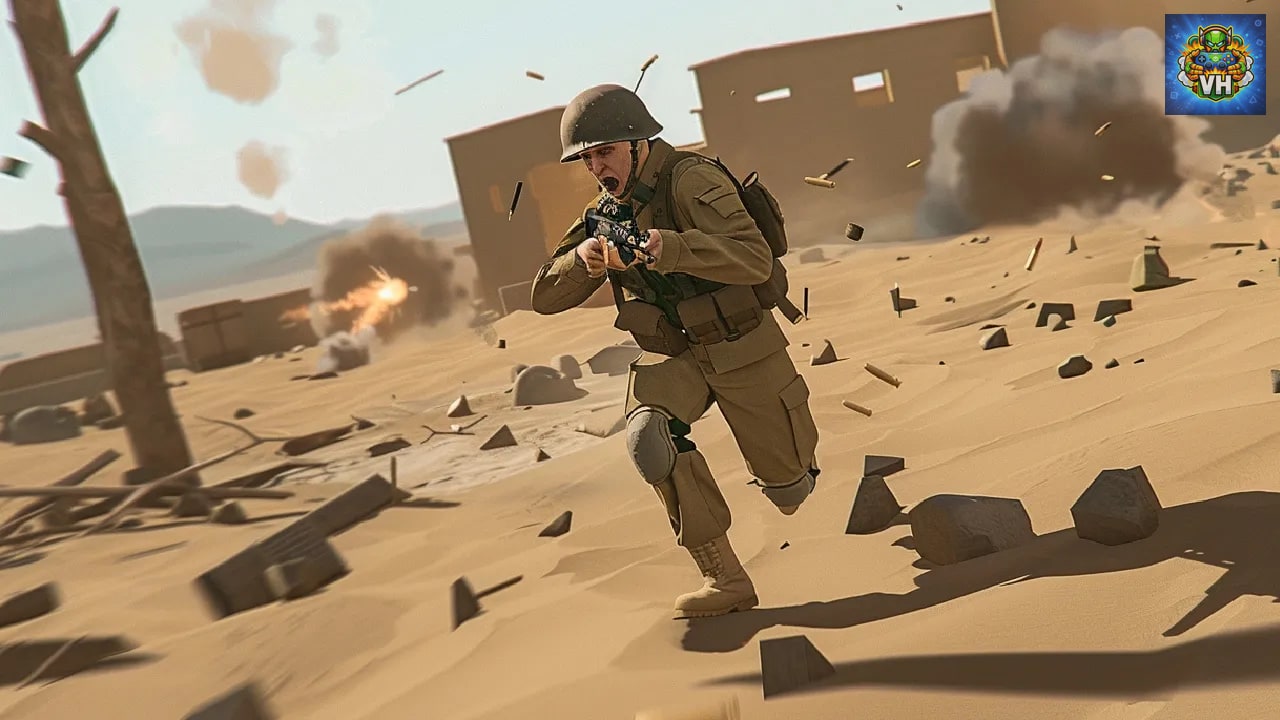 World War II Shooting Simulator Nintendo Switch - ảnh màn hình 1