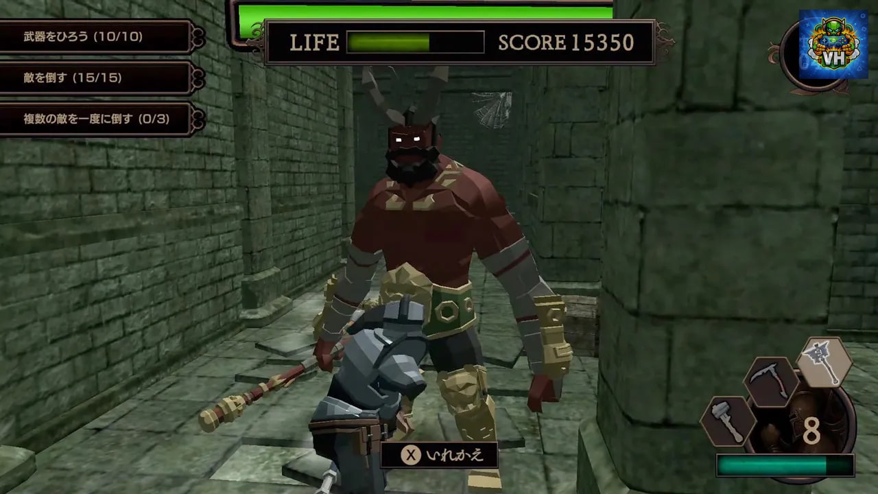 Dark Dungeon Warrior (ダークダンジョンウォーリアー) Nintendo Switch - ảnh màn hình 6