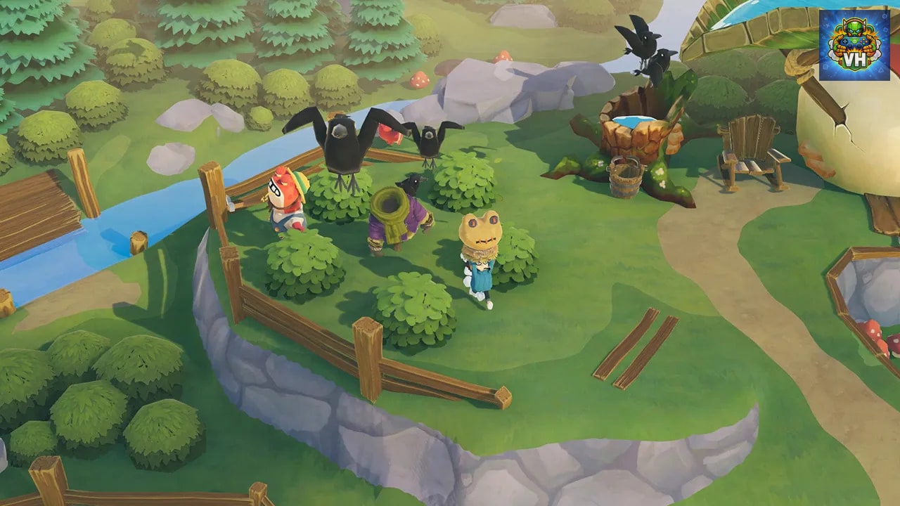 Time on Frog Island Nintendo Switch - ảnh màn hình 1