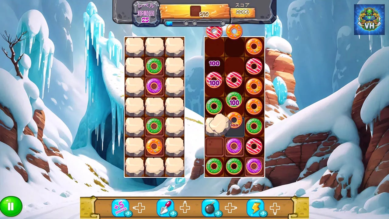 Magic Donut Adventure: Line Match 3 Puzzle Nintendo Switch - ảnh màn hình 12
