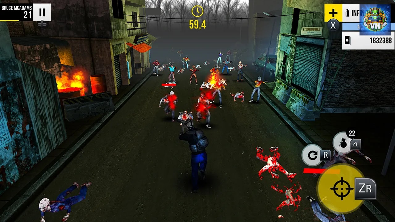 The Last Run: Dead Zombie Shooter Nintendo Switch - ảnh màn hình 1