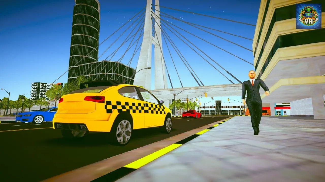 Taxi Driver Simulator 2024 Nintendo Switch - ảnh màn hình 2