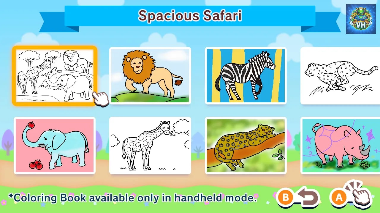 Coloring book series Zoo Nintendo Switch - ảnh màn hình 8