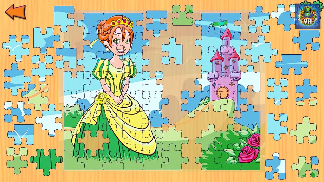 Princess and Fairytales Jigsaw Puzzles - Puzzle Game for Kids Nintendo Switch - ảnh màn hình 4