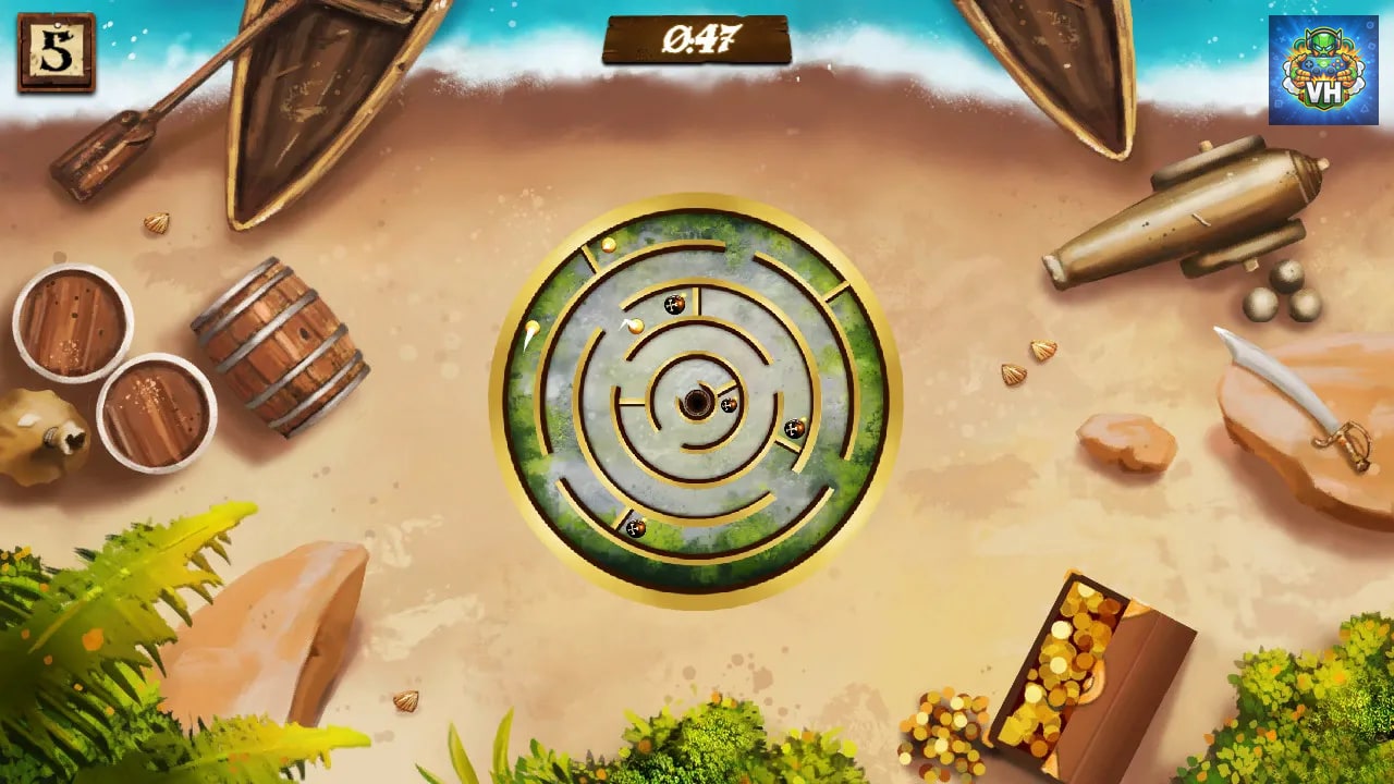 Pirate Treasure: Island of Mazes Nintendo Switch - ảnh màn hình 3