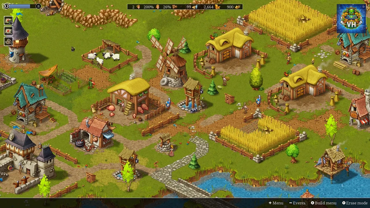 Townsmen Nintendo Switch - ảnh màn hình 4