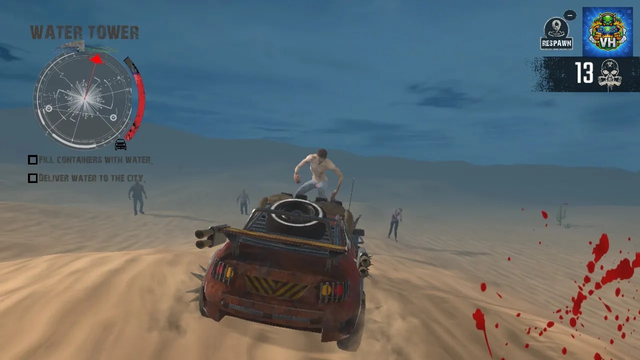 Rider Among Dead - Mad Zombie Killer Machine Survival Nintendo Switch - ảnh màn hình 4