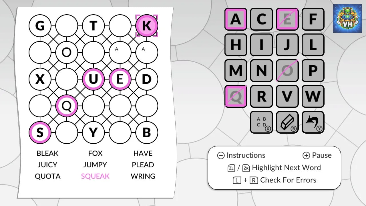 Word Web by POWGI Nintendo Switch - ảnh màn hình 2
