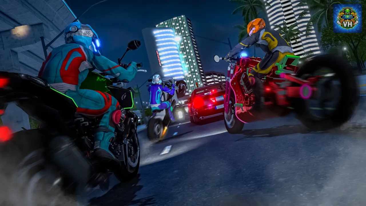 Moto Racer 2044 Game Simulator Nintendo Switch - ảnh màn hình 5