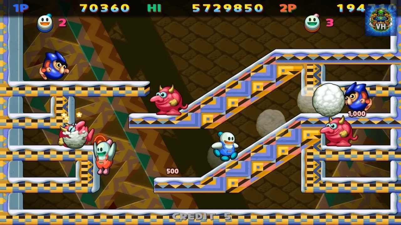 SNOW BROS. SPECIAL Nintendo Switch - ảnh màn hình 2