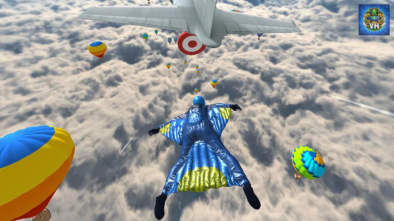 Base Jump Wing Suit Flying Nintendo Switch - ảnh màn hình 2