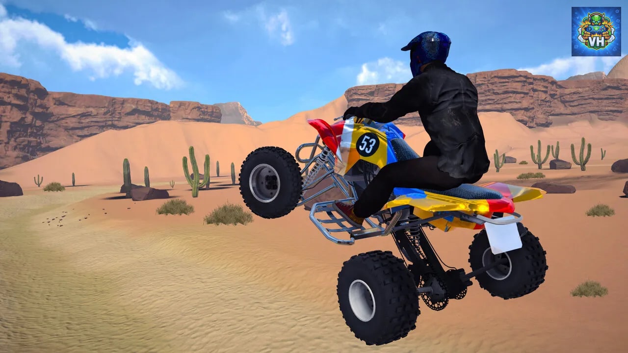 ATV Monster Racing Simulator Rally Cross Nintendo Switch - ảnh màn hình 2