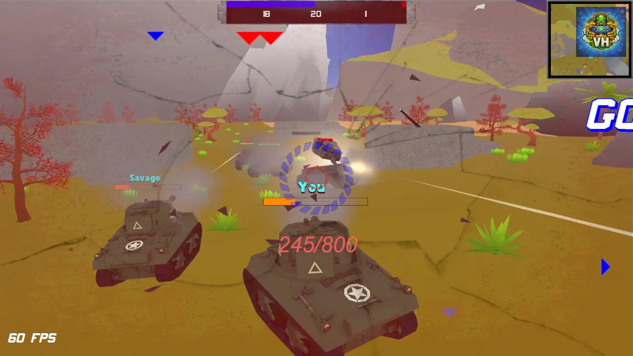 WWII Tank Battle Arena Nintendo Switch - ảnh màn hình 3