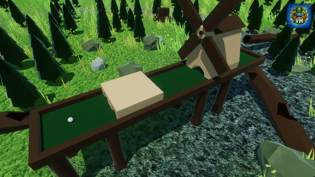 Golf: Hole in Two Nintendo Switch - ảnh màn hình 5