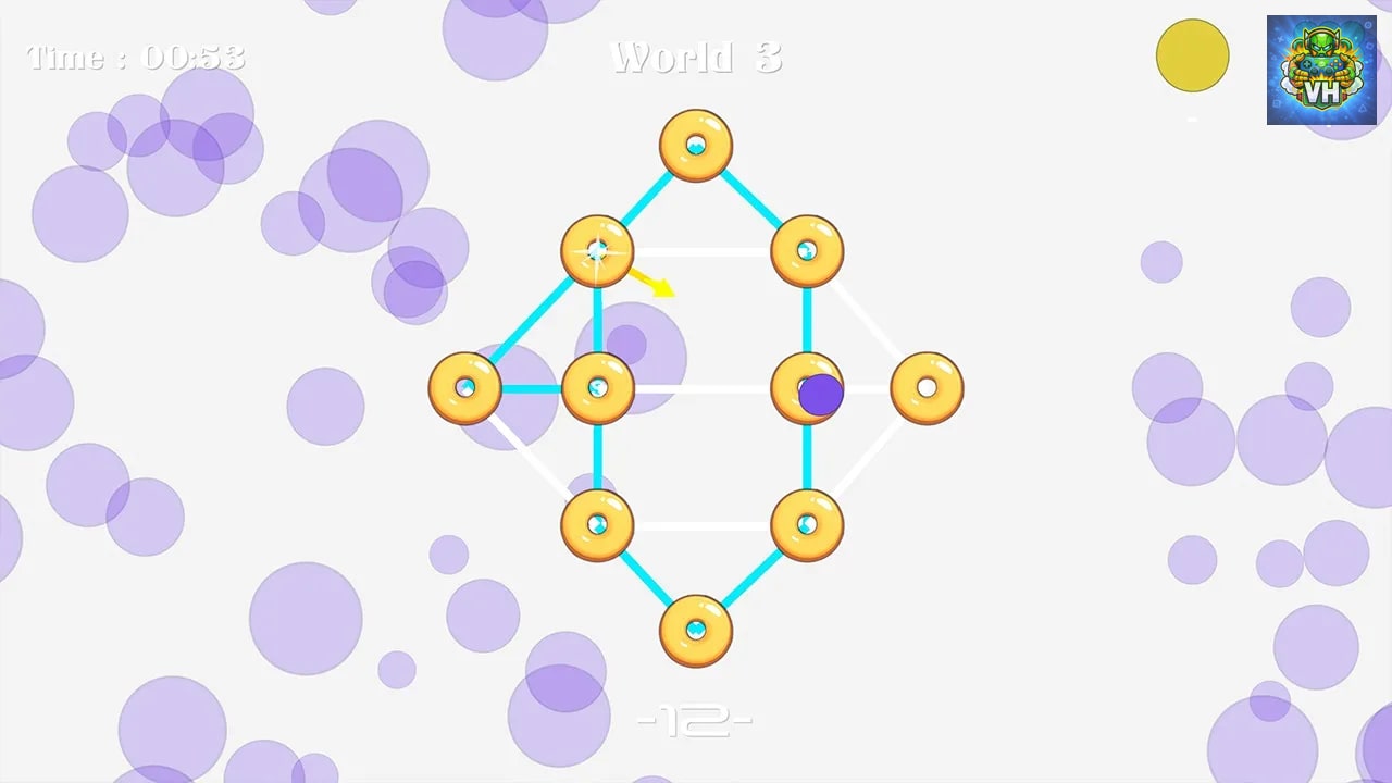 Connect Dots Puzzle: Classic Casual Arcade Nintendo Switch - ảnh màn hình 3