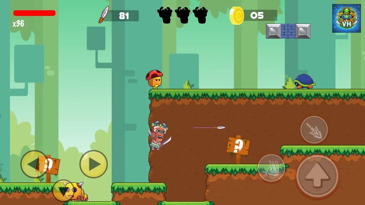 Super Prehistoric World Adventure Nintendo Switch - ảnh màn hình 1