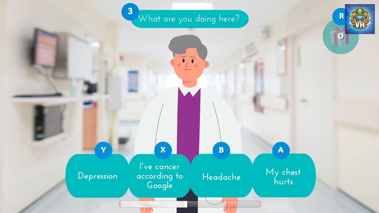 Doctor Hospital: Hypocondriac Simulator Nintendo Switch - ảnh màn hình 1