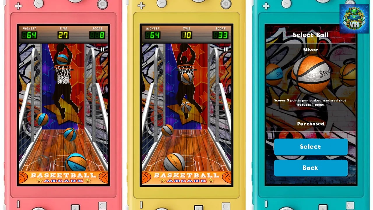 Basketball Arcade Nintendo Switch - ảnh màn hình 4